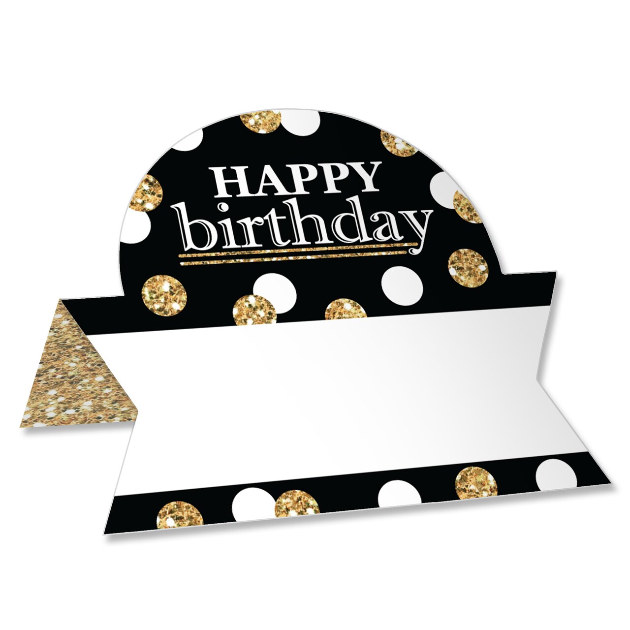 Place cards for best sale birthday party